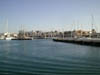 Ankunft am Hafen in Formentera